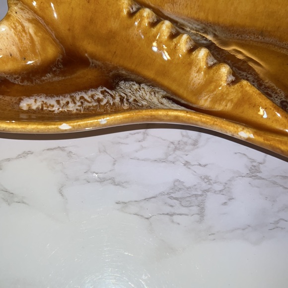 Vintage California Ash Tray or Dual Snack Knick Knack stamp Marcia of Calif  70c - Picture 5 of 9